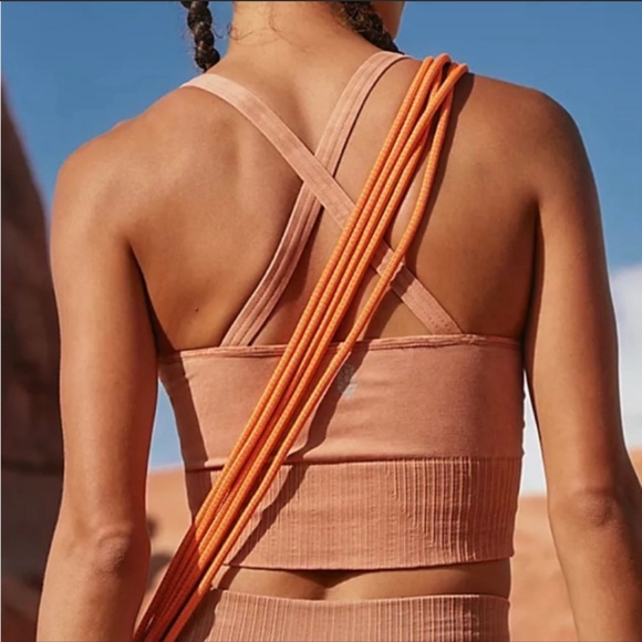 Free People Movement Good Karma Crop Top - Desert Dune - Picture 3 of 13